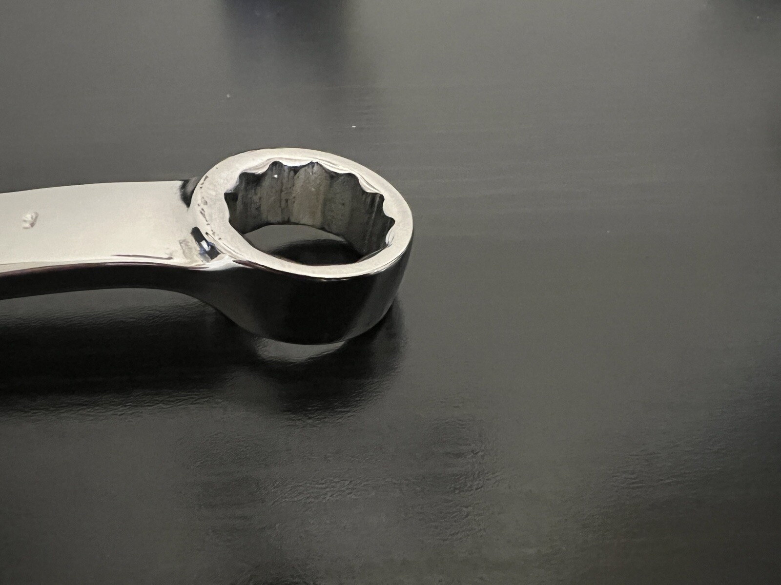 BRAND NEW SNAP ON TOOLS OEX180B 9/16″ SAE 12pt SHORT CHROME COMBINATION WRENCH