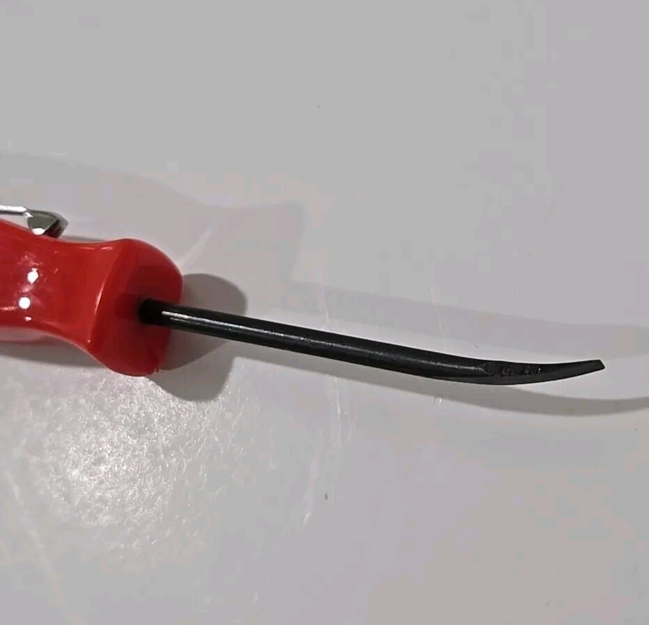 5X Red Snap on tools Promo PRY BAR screwdrivers per order pocket Clip NEW + GIFT