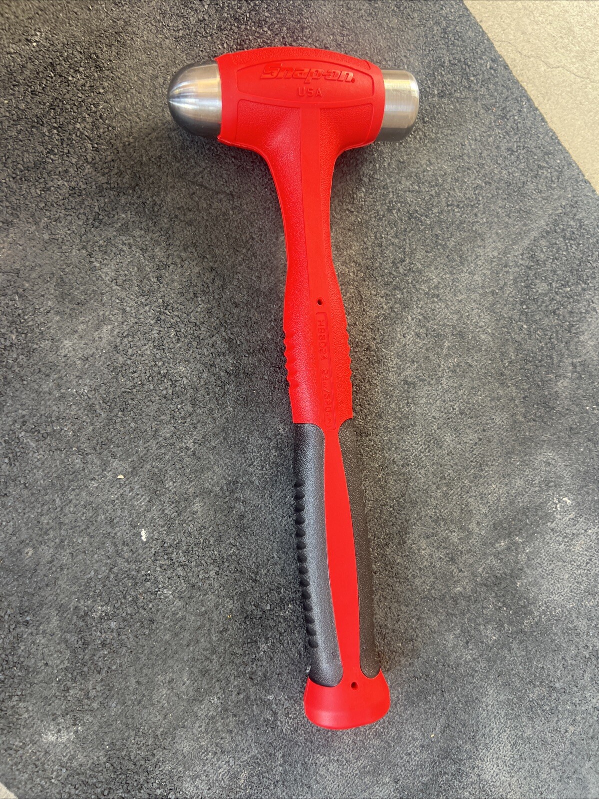 For Snap-on Tools NEW RED 24/680g Soft Grip Dead Blow Hammer HBBD24