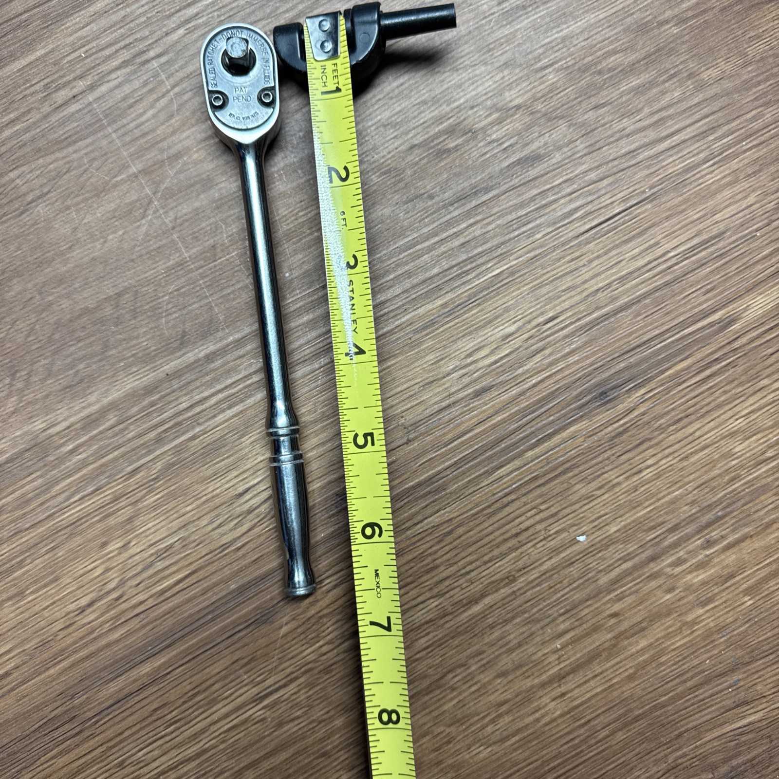 Snap On TL72 1/4″ Drive Dual 80® Long Handle Ratchet 6 1/2” NICE CONDITION