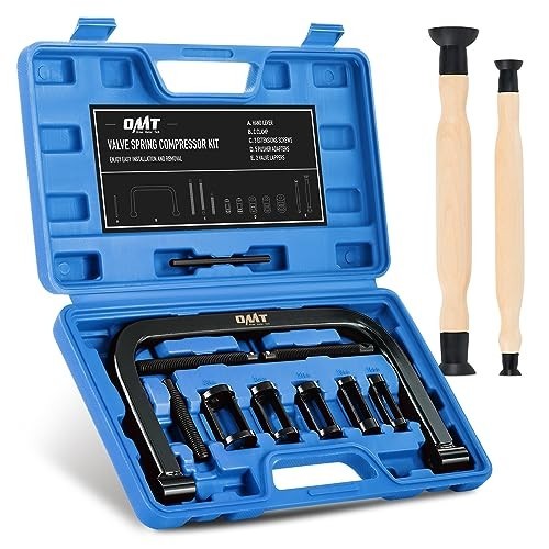 10-Piece Valve Spring Compressor Tool Kit for Car, Motorcycle & ATV Repairs