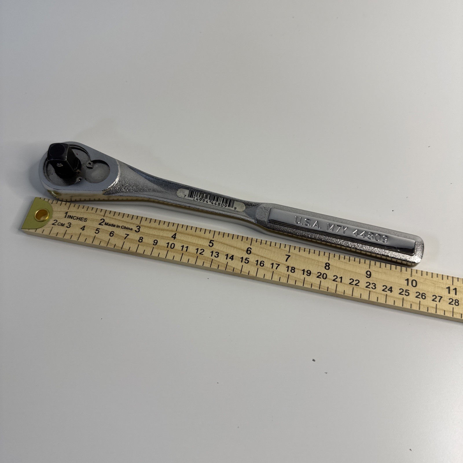 Craftsman Ratchet Quick Release 1/4 Drive Chrome USA M7Y 44809