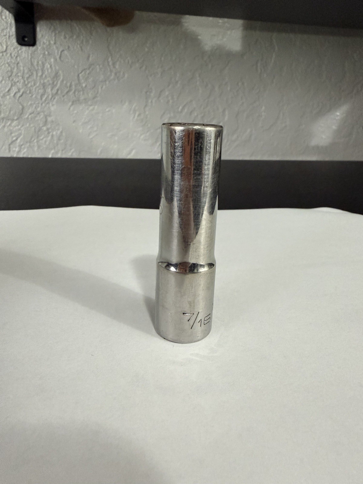 Matco Tools 3/8″ Drive 7/16″ 6PT SAE Deep Chrome Socket BD146A