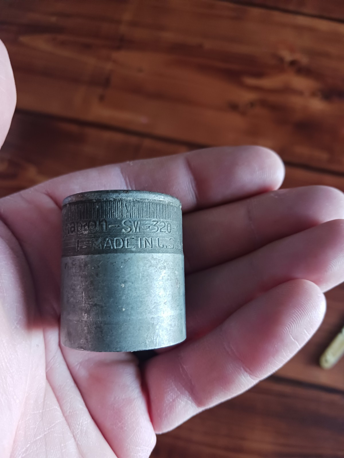 Snap-on USA 12 Point 1/2″ Drive 1″ Shallow Socket SW-320½ SAE Impact 1½» Tall