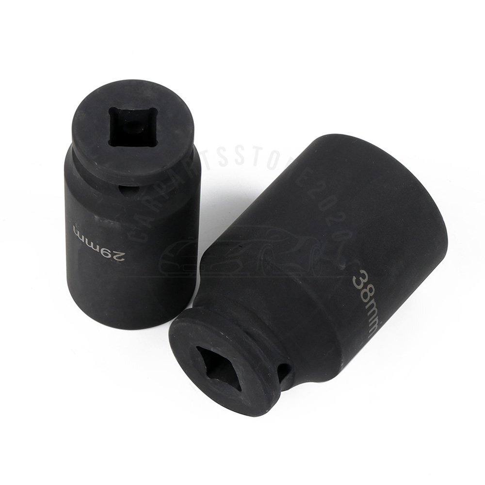 9 Pieces/Set Deep Impact Axle Hub Nut Socket Set 1/2″ Drive 29-38mm