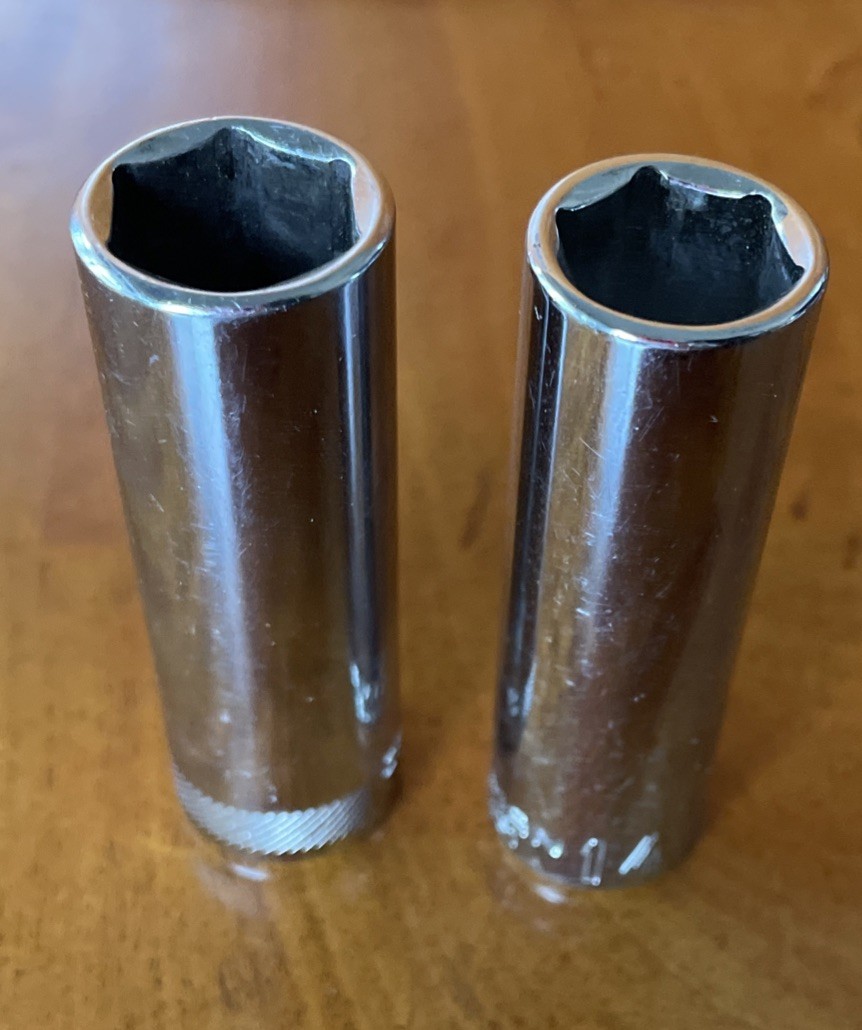 Craftsman 14mm CMMT44431 and 15mm CMMT 44432 6 POINT – 3/8″ Drive Deep Socket
