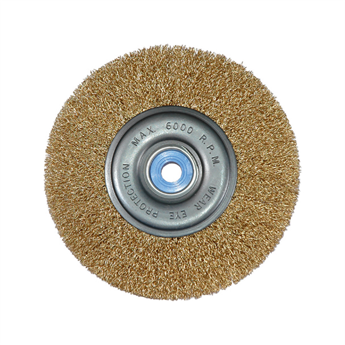 K-Tool 79201 6″ Crimped Wire Wheel, Coarse, Medium Face