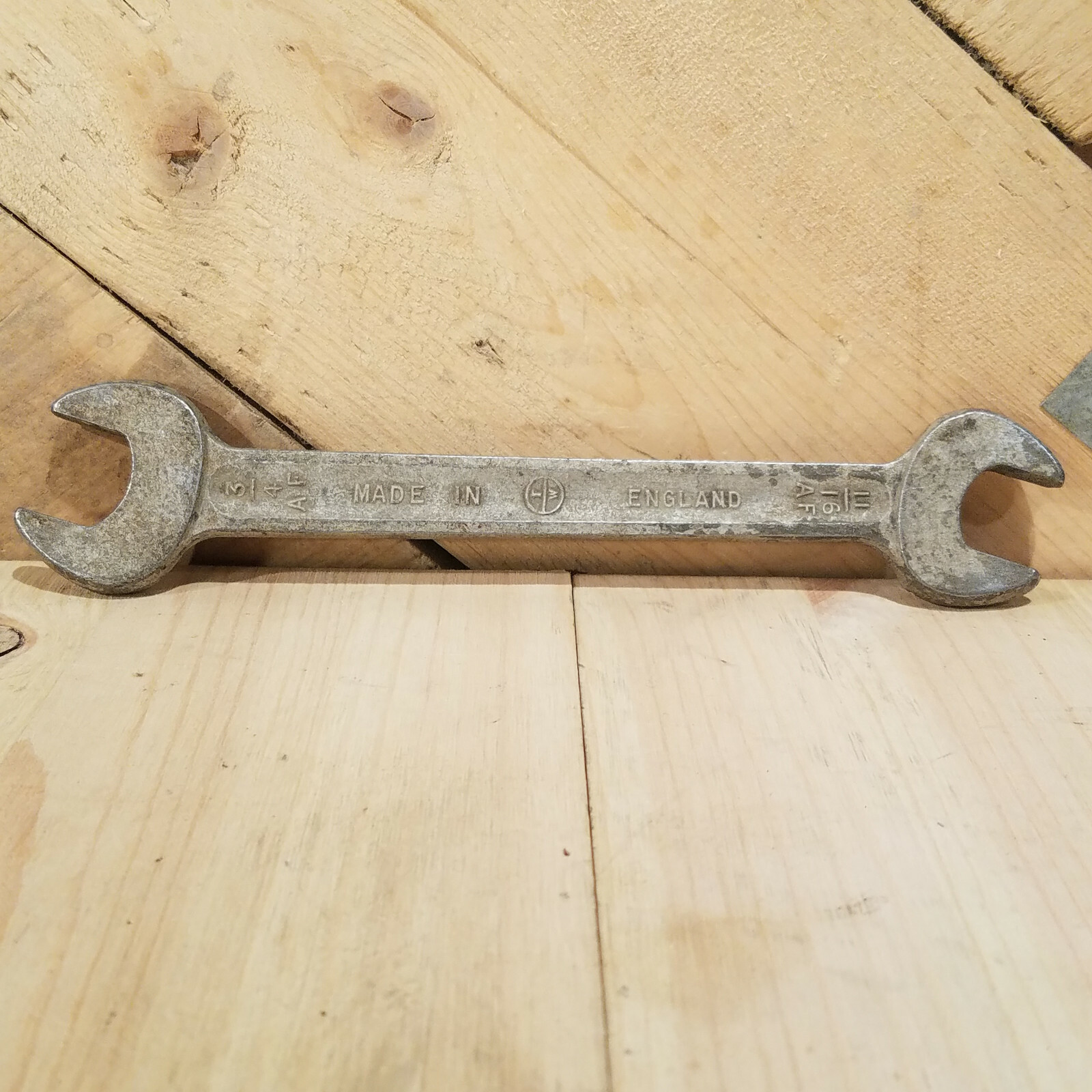 Superslim Wrench 3/4″ AF 11/16″ AF Open End Spanner Wrench England Swanky Barn