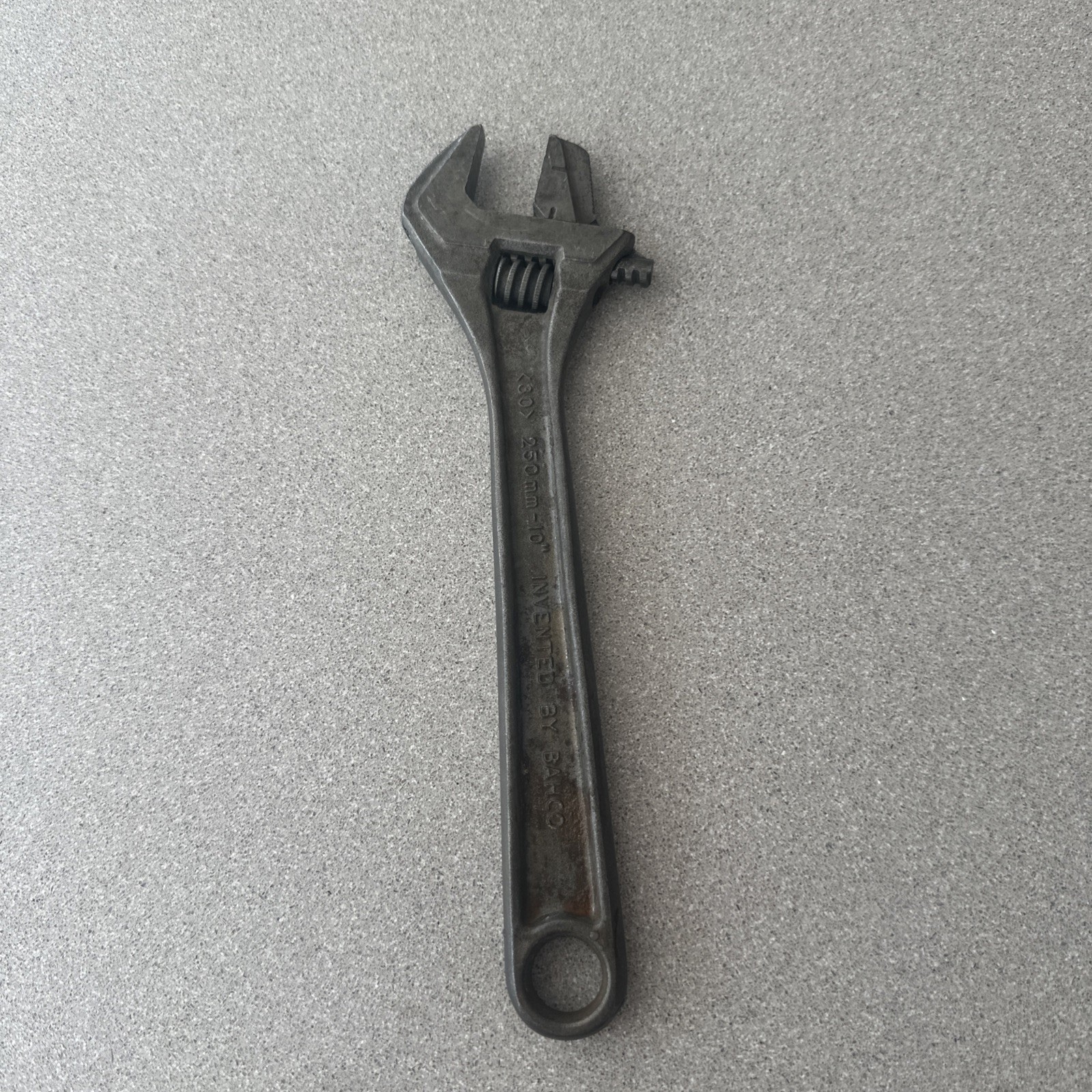 Bahco Ergo 8072 10″ 250mm Adjustable Spanner Wrench Made In Sweden vintage