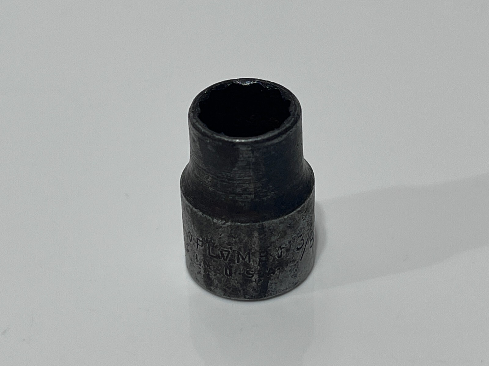 PLOMB Tools USA 5212 SAE 3/8″ Shallow Socket – 3/8” Drive – 12 Point