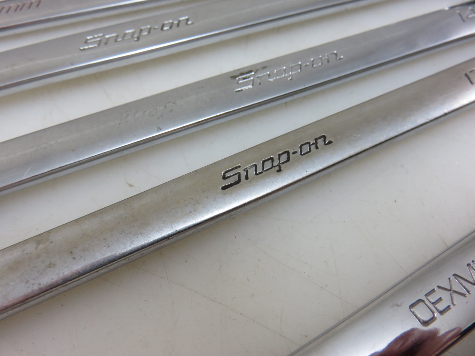 Snap-On METRIC OEXM Series Combination Wrench 8pc Set 10mm-17mm
