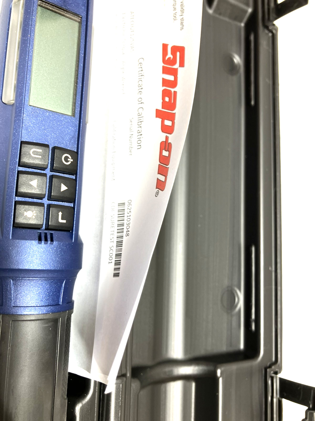 New Snap-on™ 3/8″ dr Flex Head 5 – 125 ft lb Digital Torque Wrench ATECH2F125VA5