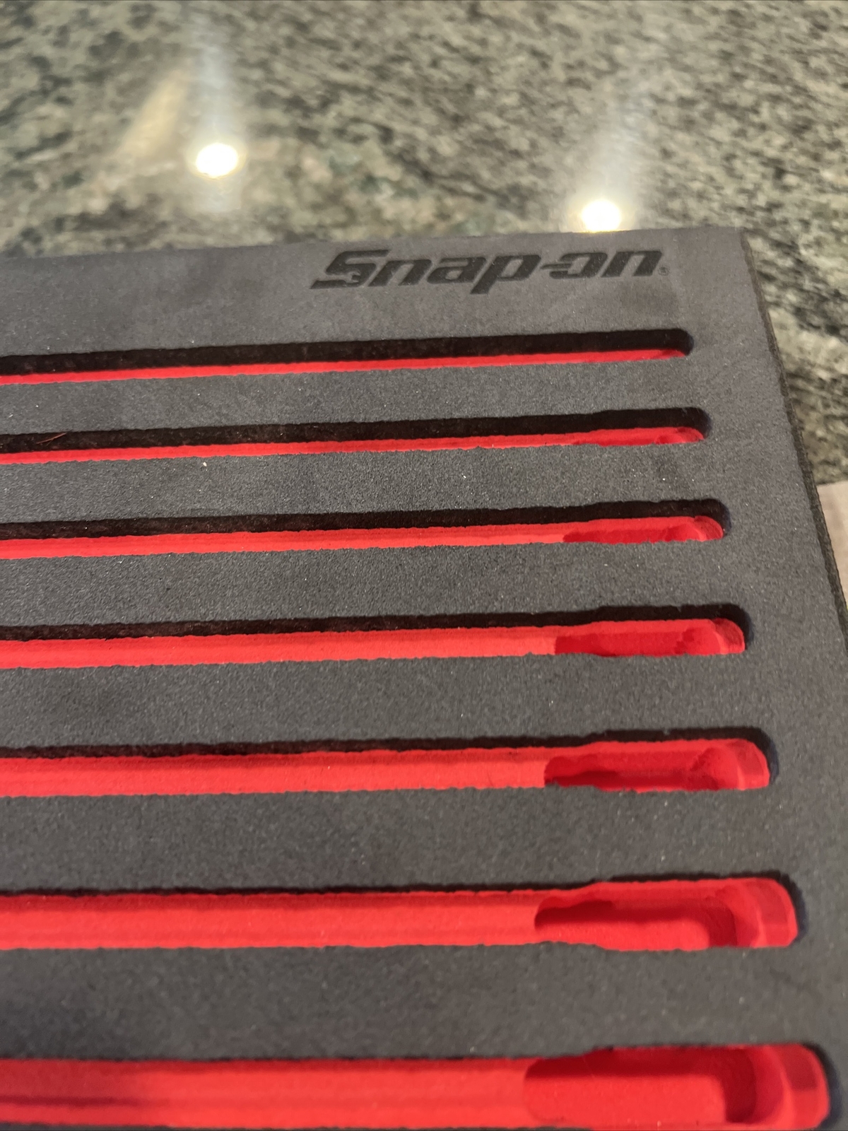 Snap On fmwr01br foam tray for 7-19mm wrench set no tools