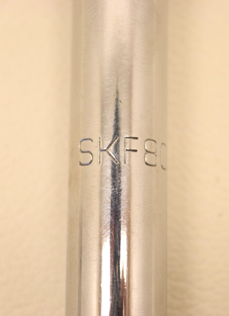 Snap-On 1/2 Drive SKF80A USA Stubby Handle Flex Head Ratchet – USED