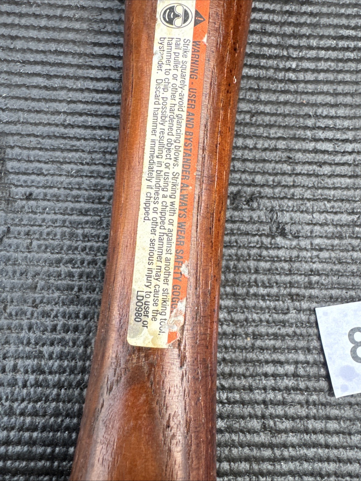 Sears Craftsman USA 40 OZ Cross Engineers Ball Peen Blacksmith Hammer 38262 15”