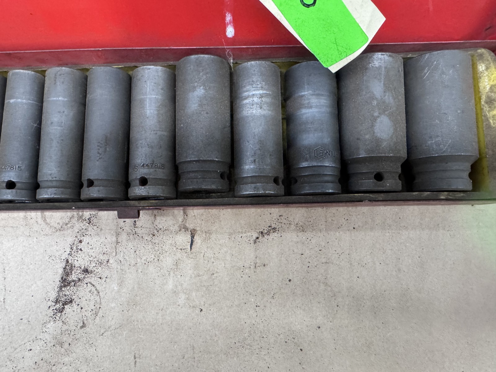 Genius Tools 14PC 1/2″ DRIVE Deep Impact Socket Set (CR-Mo) Metric 10mm-27mm