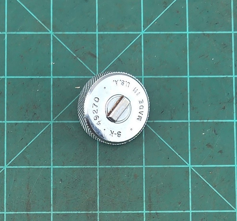 SK Tools 1/4″ Drive Fine Tooth Fingertip Thumbwheel Ratchet 49270 S-K USA