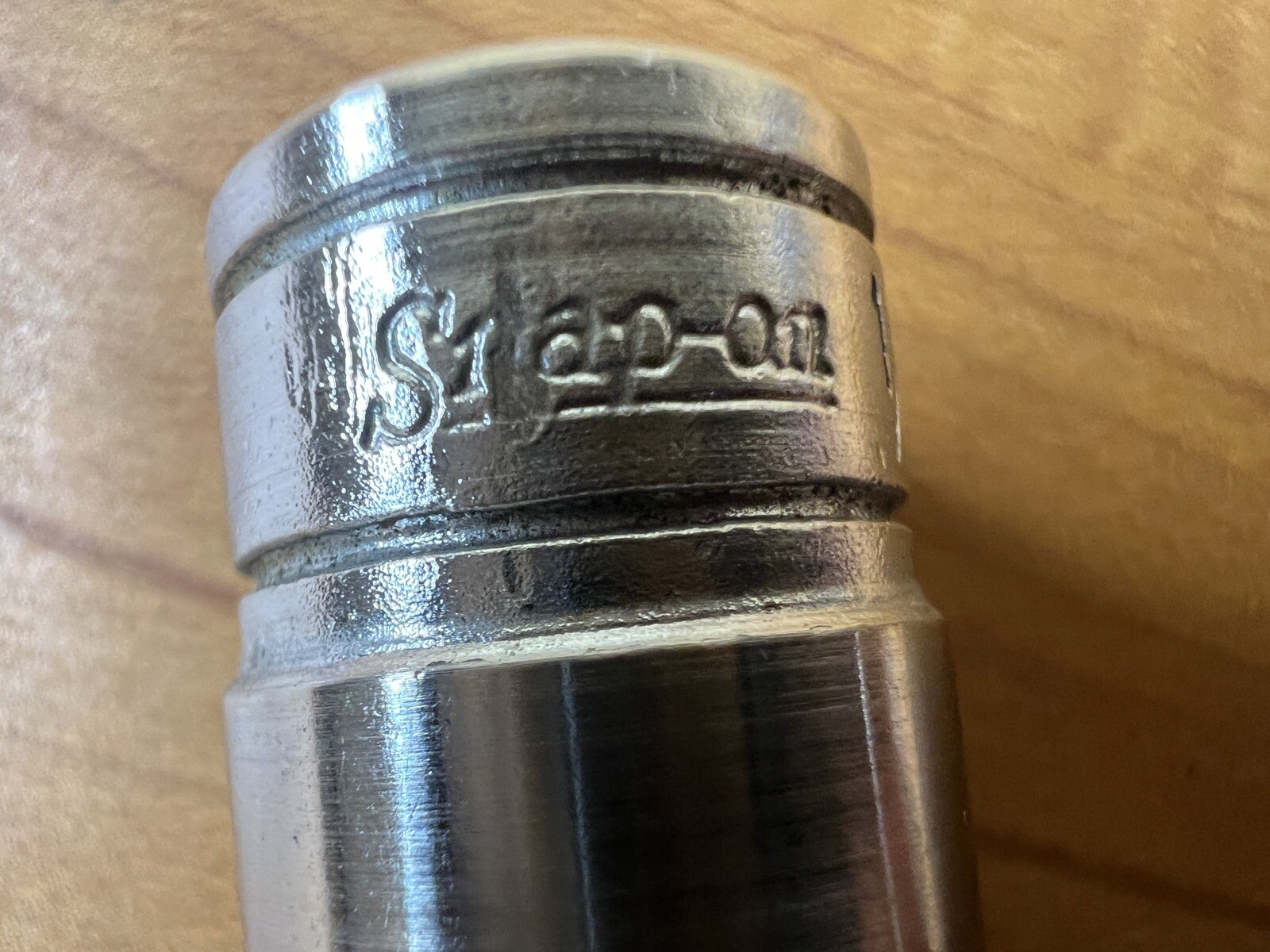 Snap-on Tools S261 – 1/2″ Drive, 13/16″ Deep 12pt SAE Chrome Socket USA