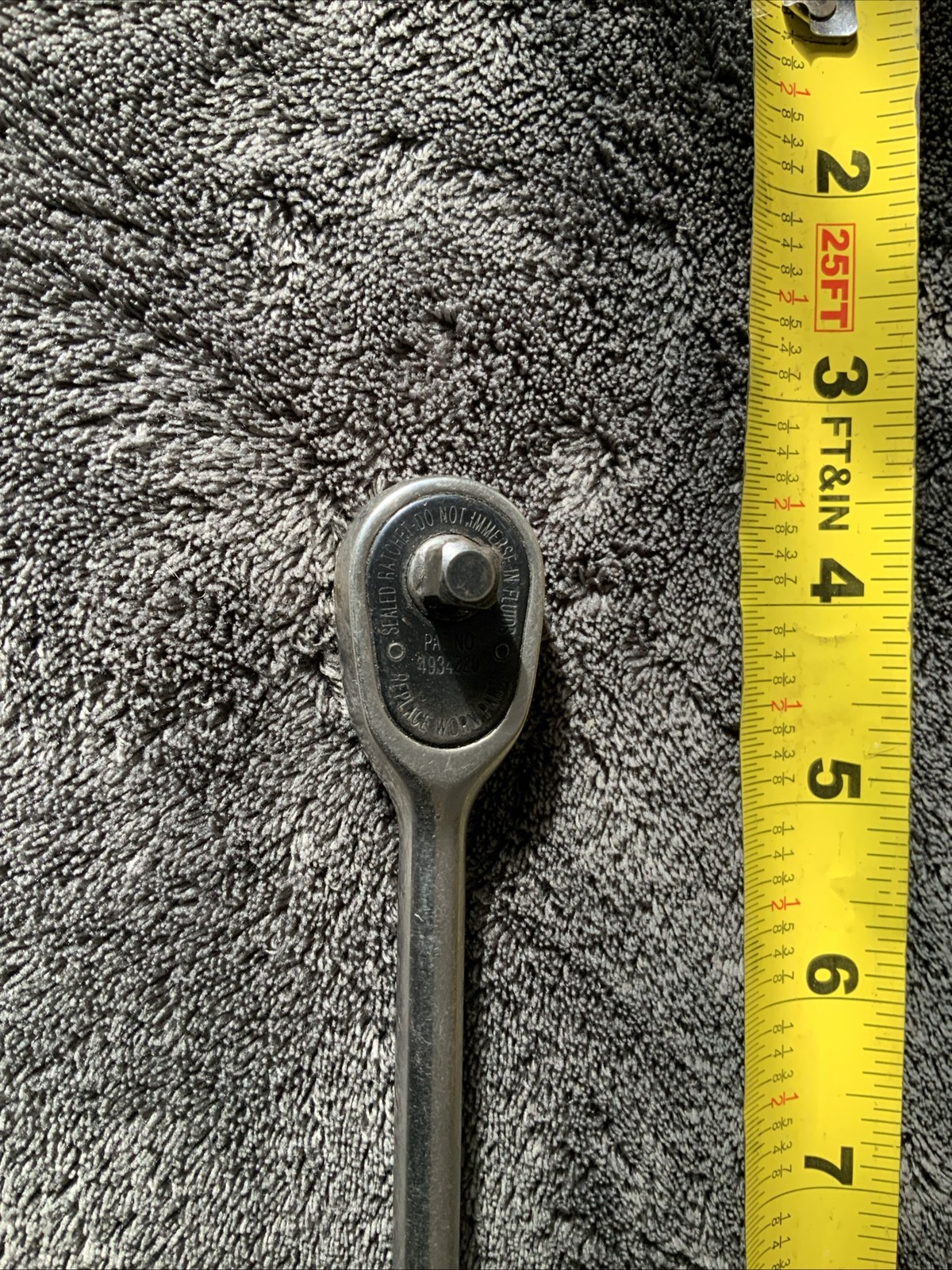 Snap On Tml830 1/4” Drive Ratchet, Wokrs Fine….used….has Marks…see,pics…