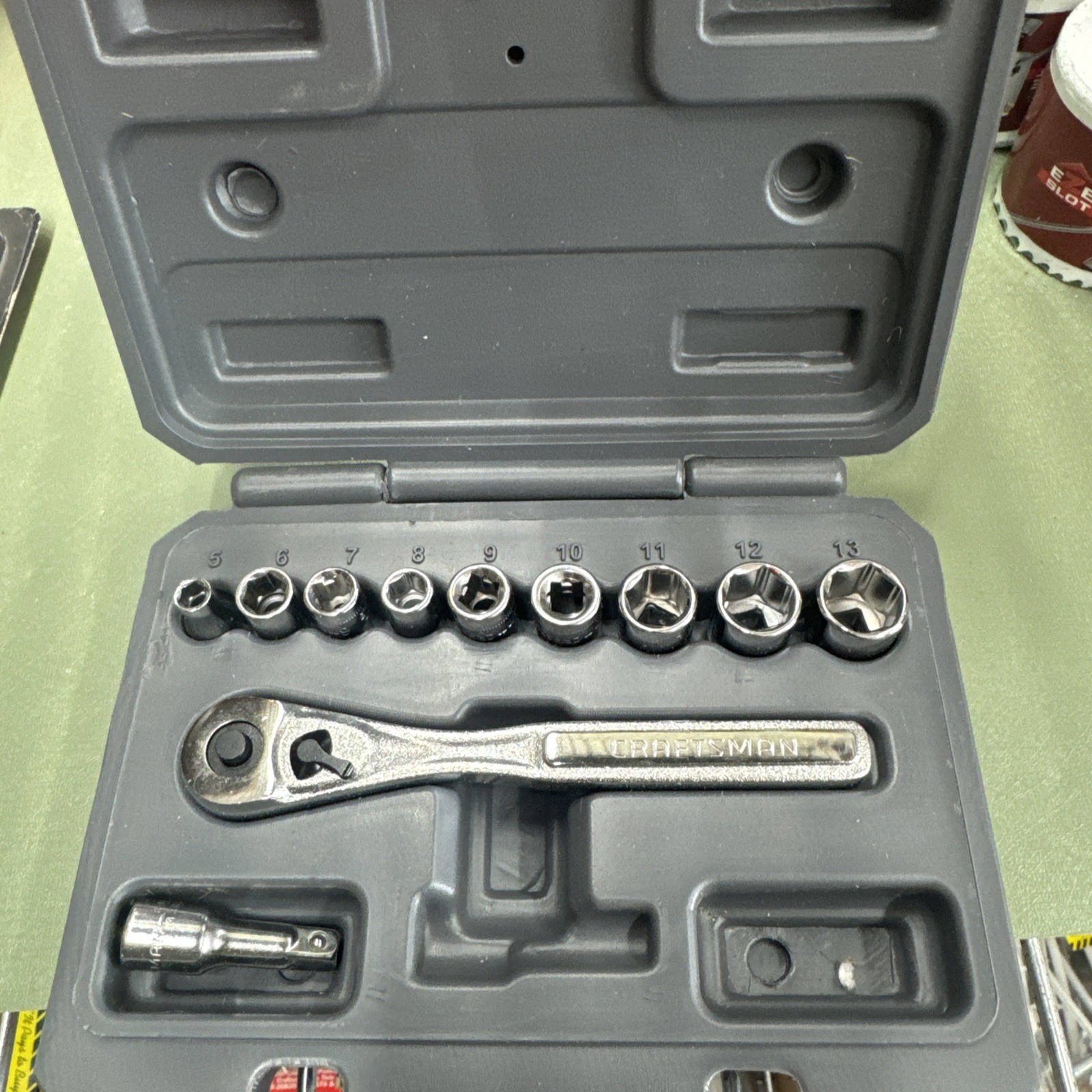 Craftsman 9-34861 11pc 1/4″ Drive Metric Socket Wrench Set