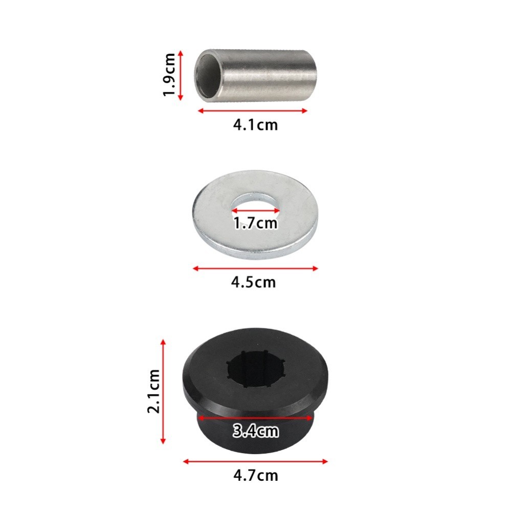 Front Differential Side Mount Bushings Kit for Hummer For H3 Year 2006 to 2010