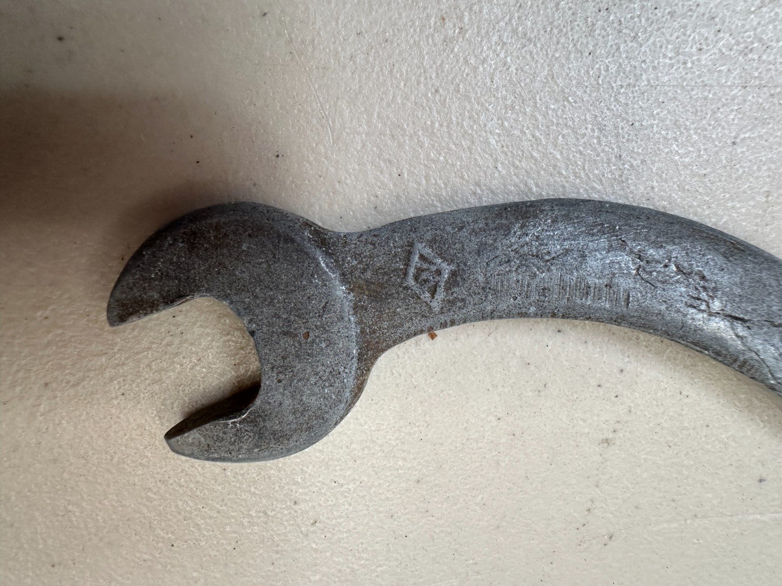 J H Williams Vintage Open End S Wrench 677 1/4 x 5/16 USA W-Diamond