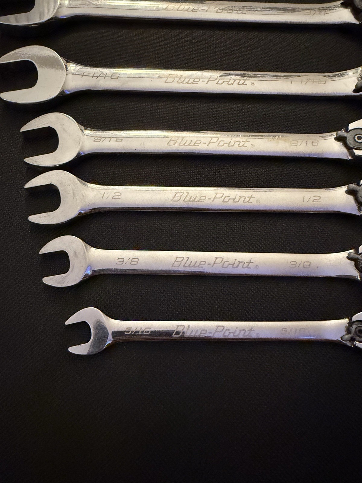 Blue Point 6 Piece Ratchet Wrench Set 5/16 – 3/4 – BOER10 – BOER24