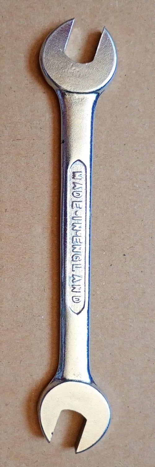 Bedford Vanadium Open Ended Spanners x 8 • Metric Sizes: 6/7mm – 10mm to 22mm