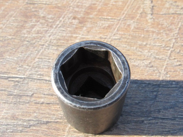 SNAP ON 7/8″ IM280 1/2″ DRIVE SHALLOW IMPACT SOCKET 6 PT IM 280 UNDERLINE LOGO