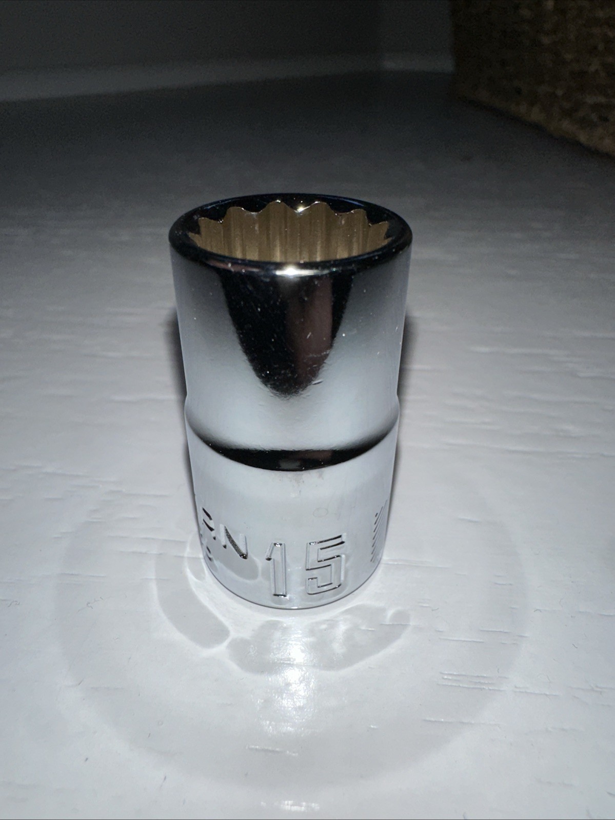 CRAFTSMAN 15mm 1/2″ Drive 12 Point Socket CMMT44236 Lifetime Warranty. 0193