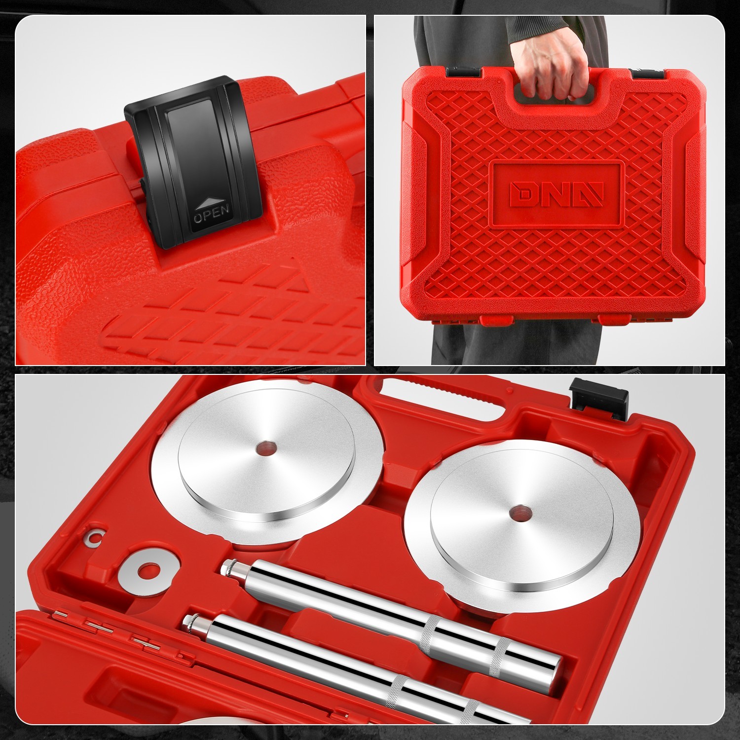 For Class 7 8 Trucks Truck Hub Seal Installer Kit Large Race & Seal Driver Set