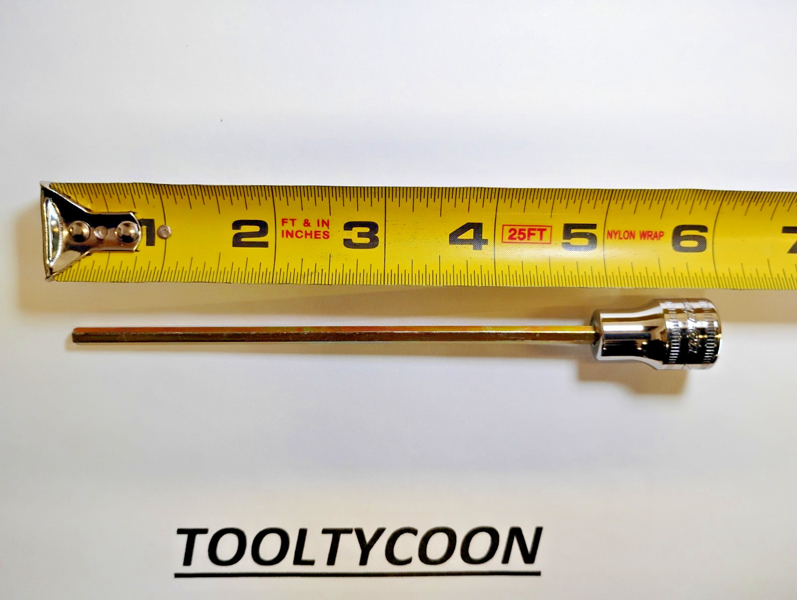 Snap-on Tools NEW 3/8″ Drive 4mm Metric Extra Long Length Hex Socket FAML4E