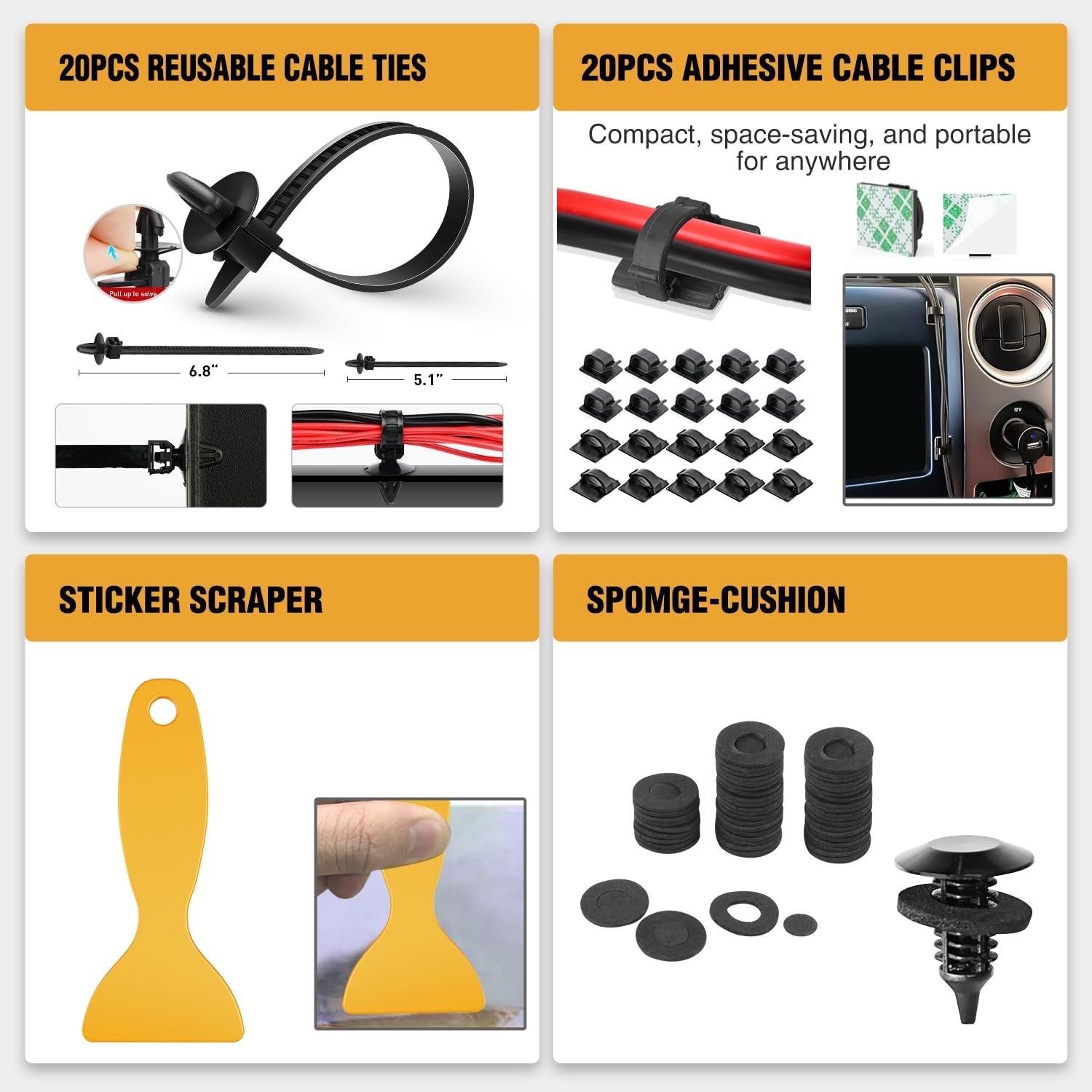 238Pcs Trim Removal Tool, Auto Push Pin Bumper Retainer Clip Set Fastener Ter…