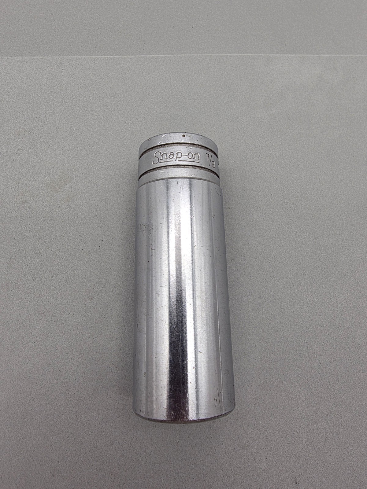 Snap-On Tools 1/2″ Drive 7/8″ 6 Point Deep Socket SAE TS281 USA