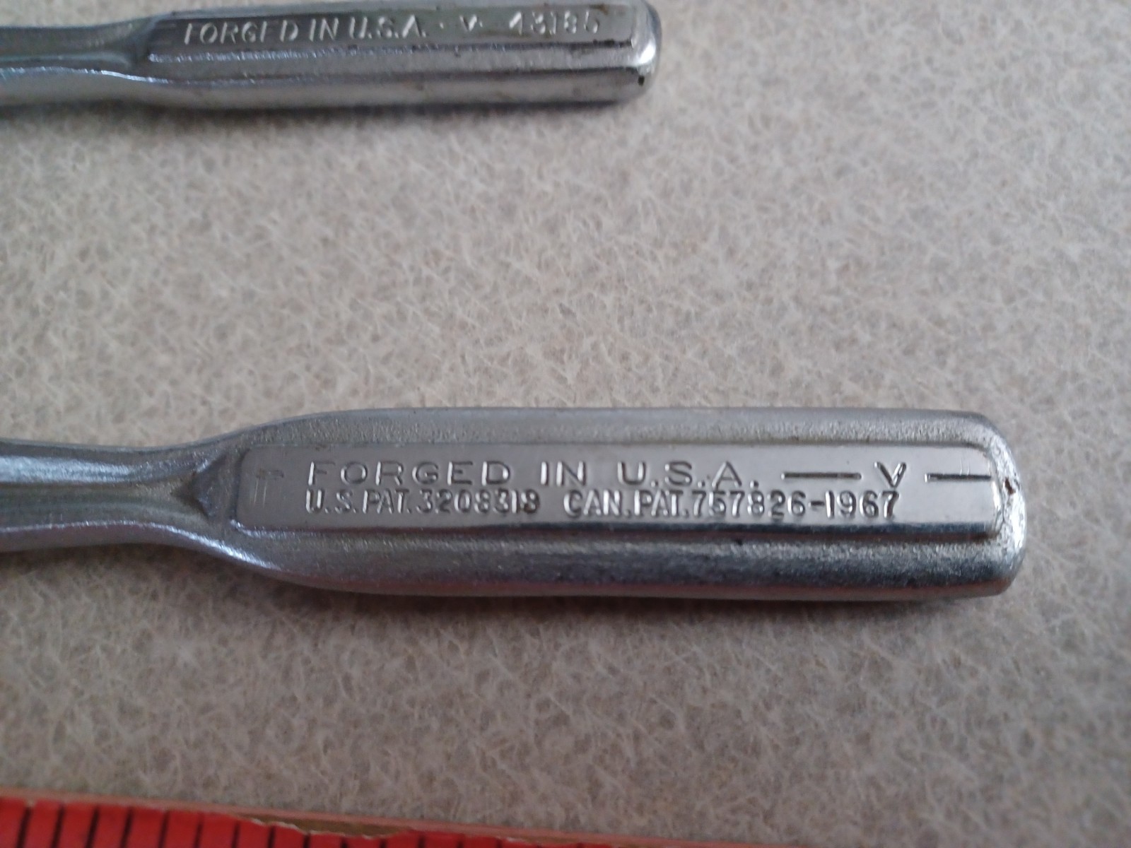 Vintage Craftsman USA 3 Piece Ratchet 1/4” 3/8” 1/2” Drive 44975 43185 oil port