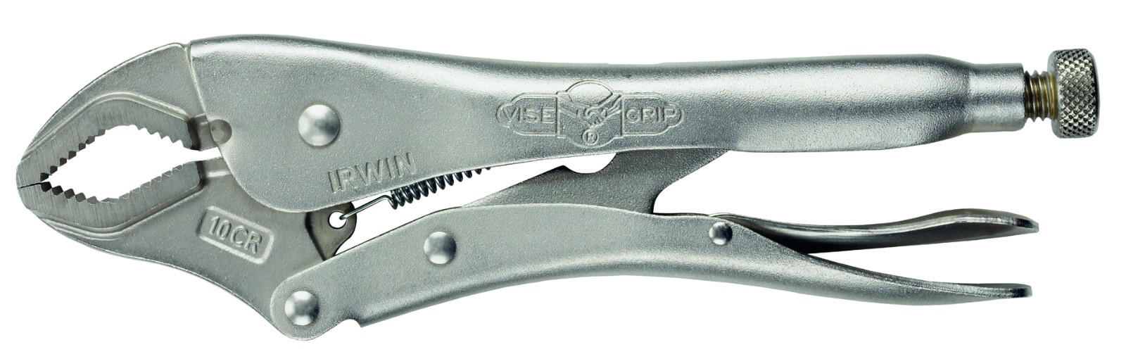 Vise Grip 10CR – 10″ Long Curved Jaw Locking Pliers 1-7/8″ Capacity