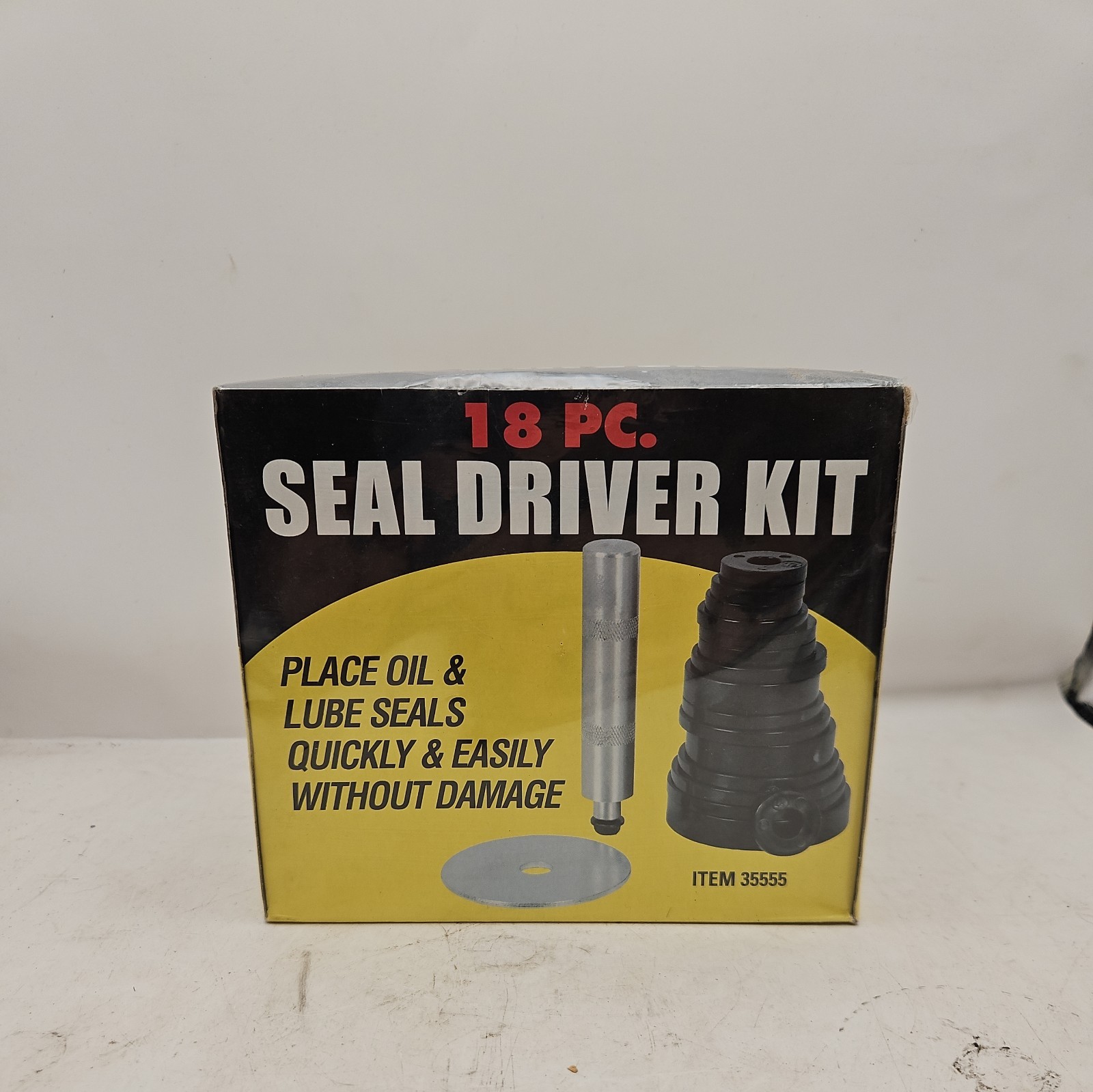 U S General 18-piece Seal Driver Kit 35555 New Sealed in Box 16 Adapters