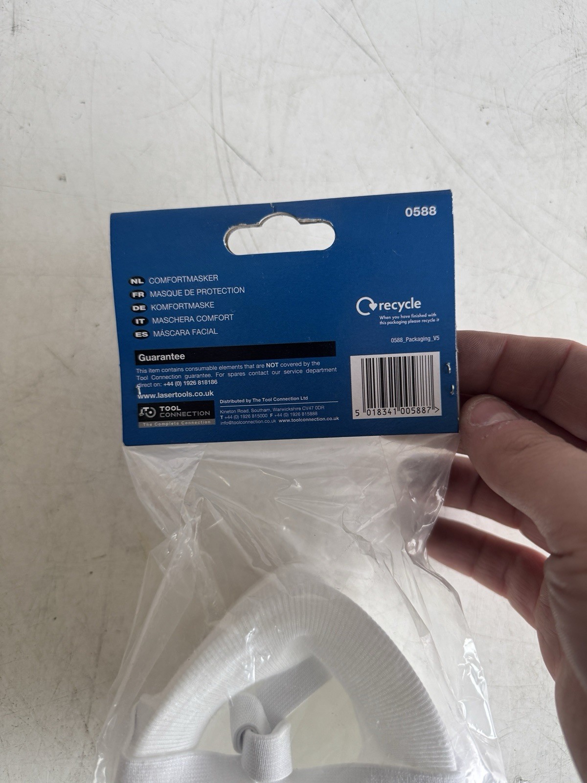 Laser Tools 0588 Comfort Mask – General Purpose