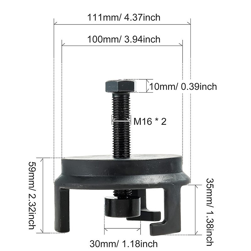 For GM 5.3L 5.7 LS1 6.0 LS2 6.2 LS3 25264 Harmonic Balancer Puller Crank Pulley