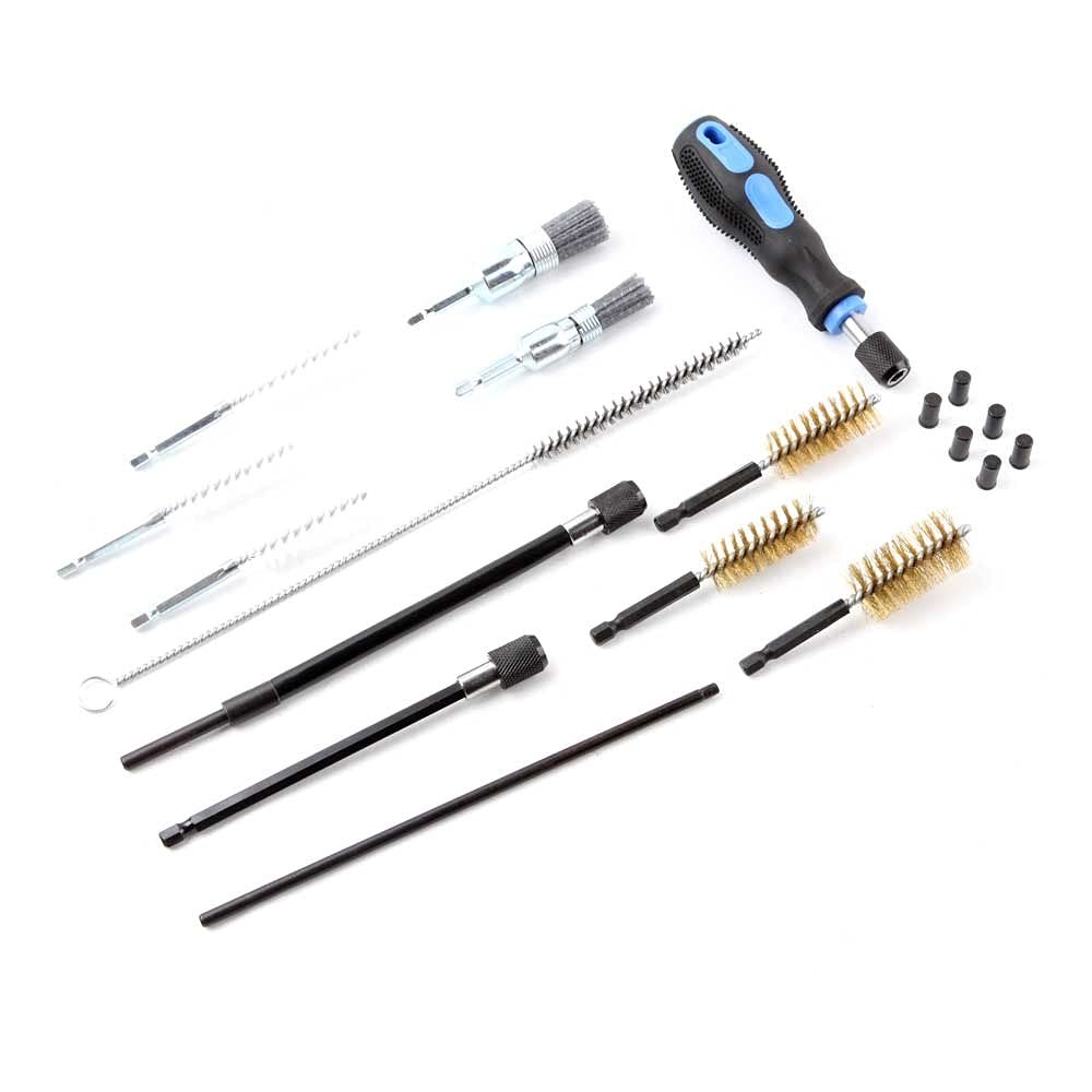 19pc INJECTOR SEAL SEAT Tool INJECTOR SHAFT CLEANING Set