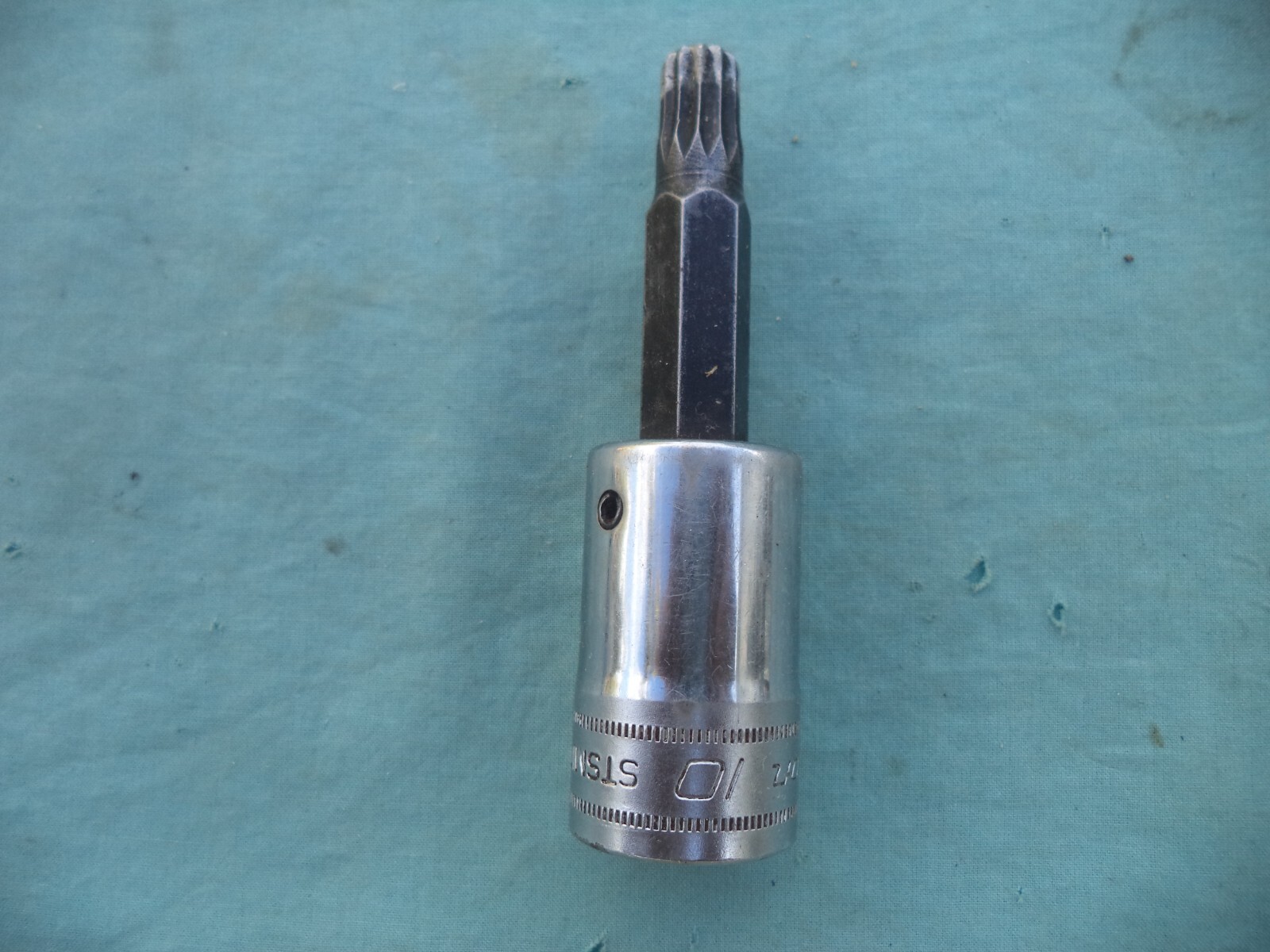 Snap On 1/2″ Drive Metric STSM10B 10mm Standard Triple Square Bit Socket Driver