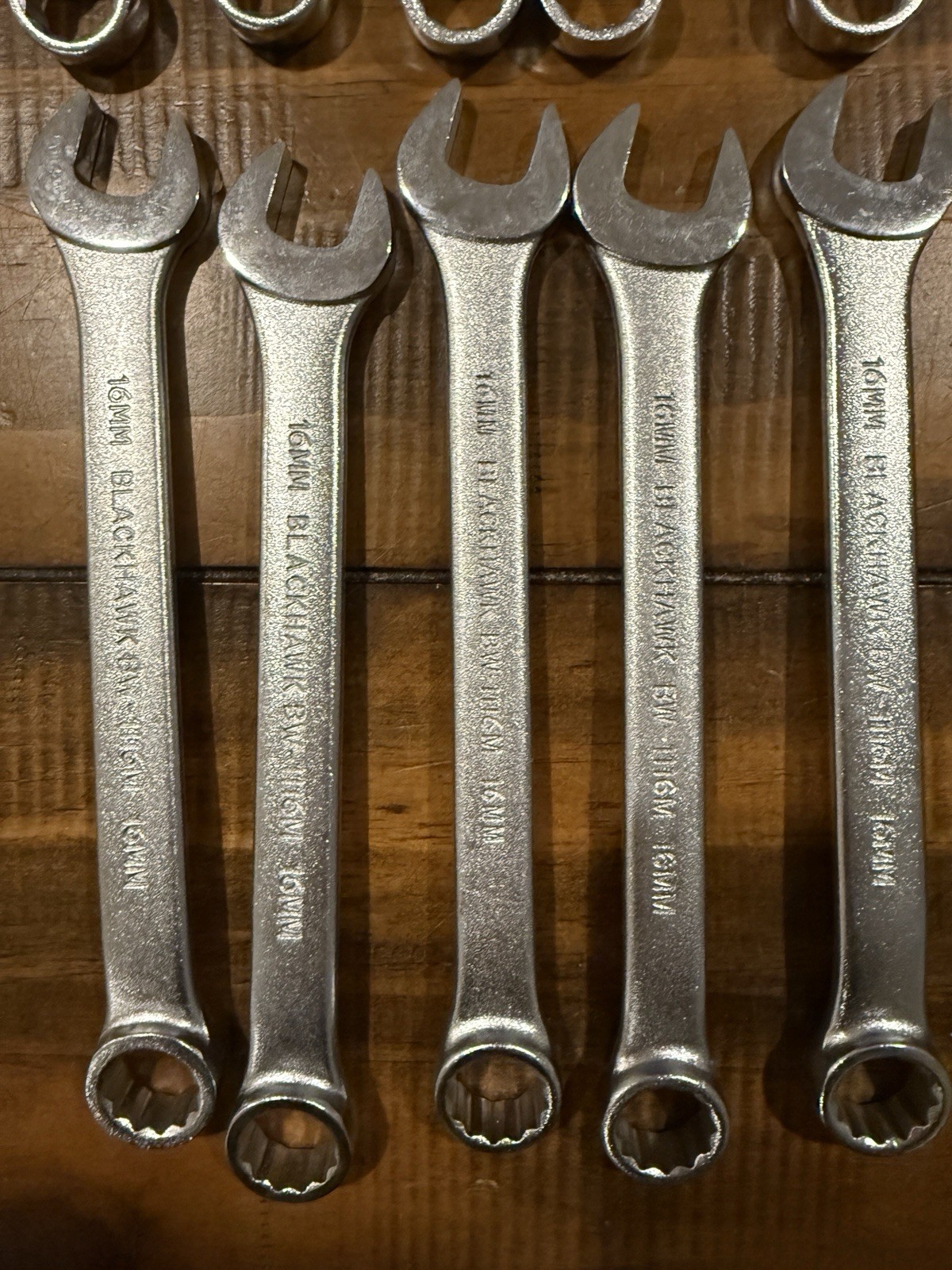 Pack Of 10 Blackhawk tools wrench 16mm BW1116m VINTAGE USA 🇺🇸 NICE