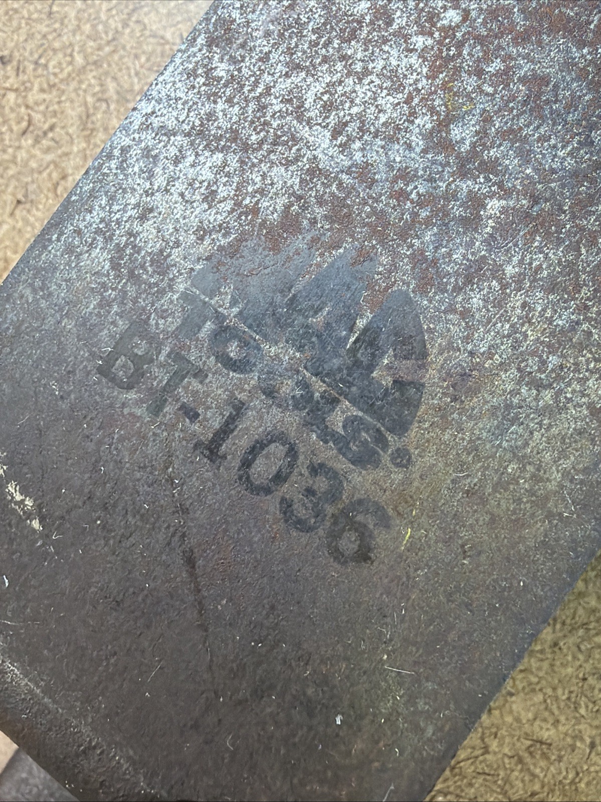 Mac Tools BT-1036 Light Dinging Body Spoon Used Rusted