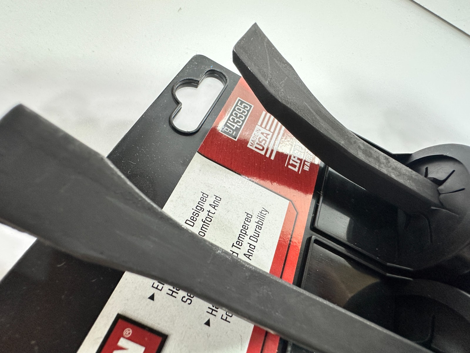 NEW Craftsman USA 43395 3pc RED Hard Handle Strike Cap Pry Bar Set – 12″ 17″ 25″