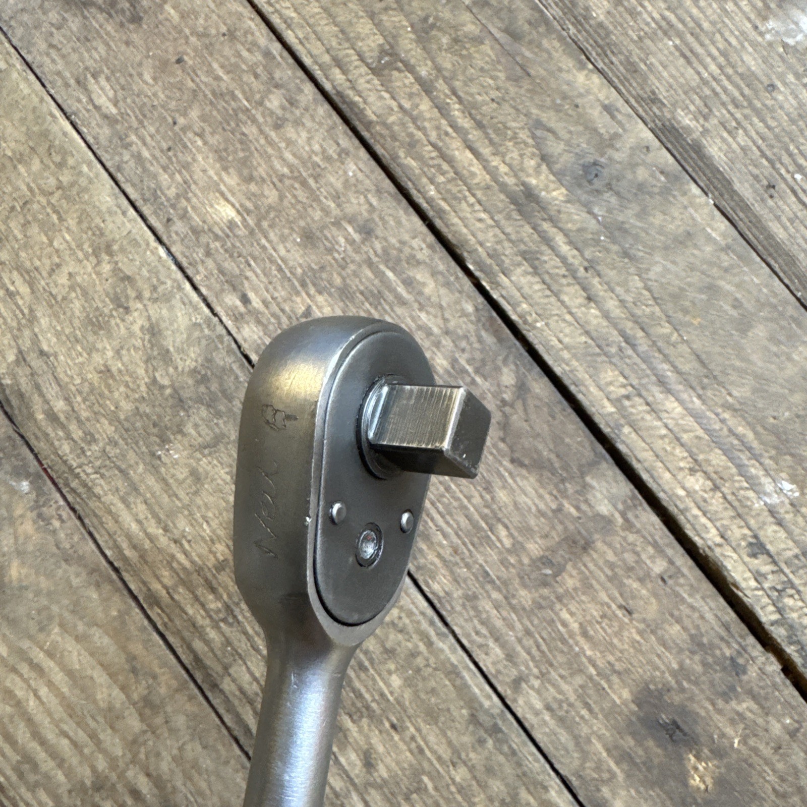 Vintage Britool Classic Shaped 1/2 Ratchet Hard Grip Handle No.E74