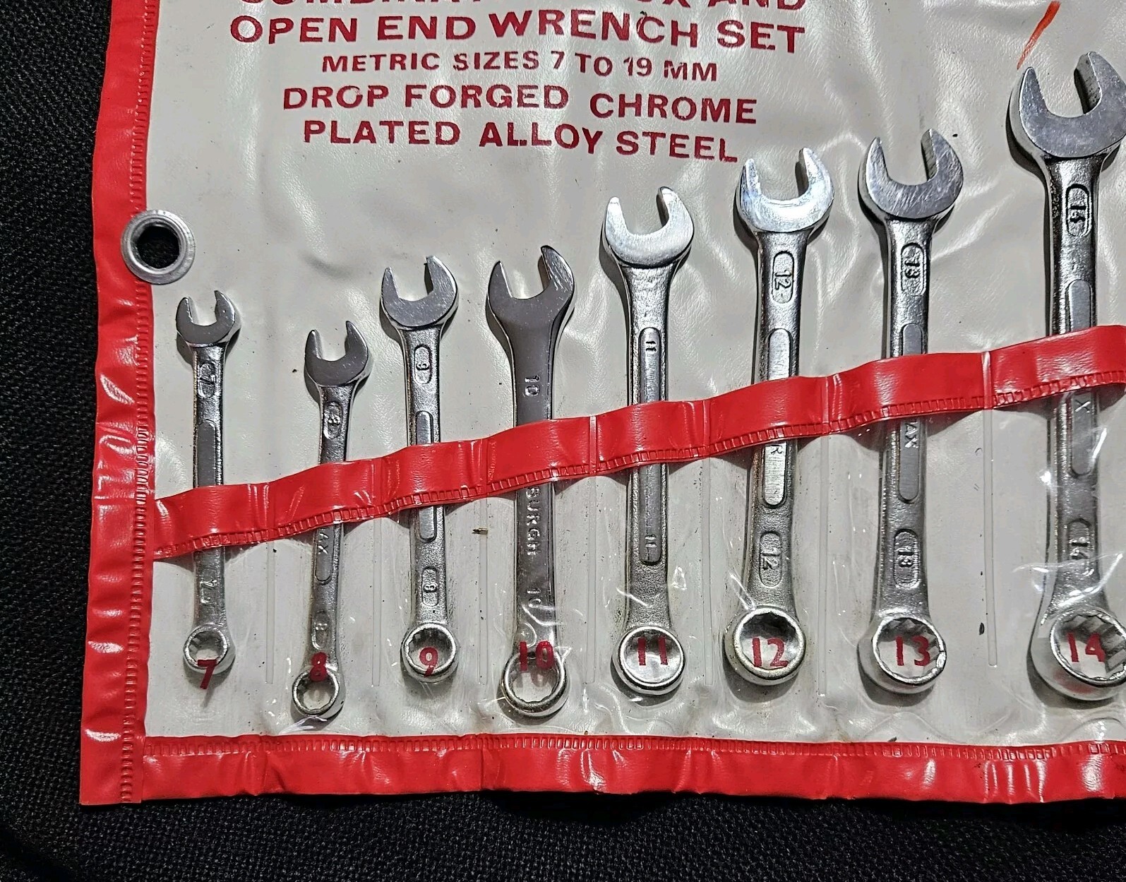 Zomax Super Tools Wrench 11pc Lot Metric Combination 7-19 MM