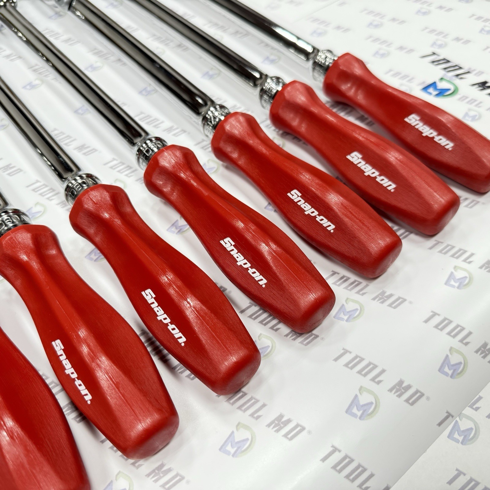 Snap-on Tools USA RARE 31pc RED 1/2″ 3/8″ 1/4″ Drive Ratchet Set SHLFD80A