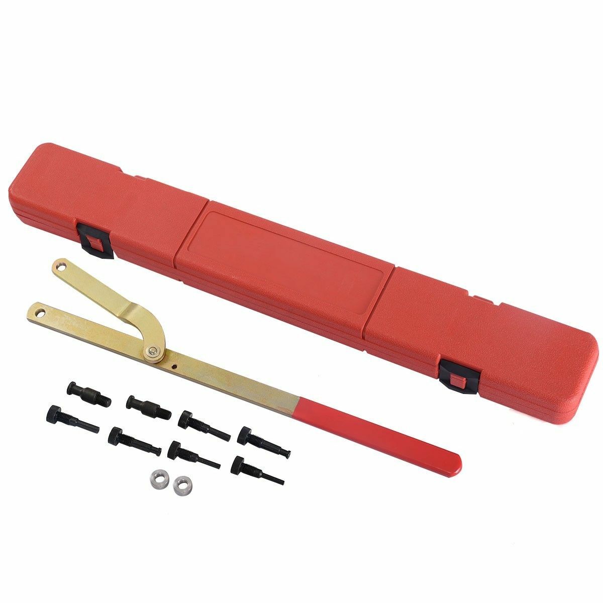 Universal Camshaft Pulley Fan Clutch Removal Holder Wrench Tool Kit