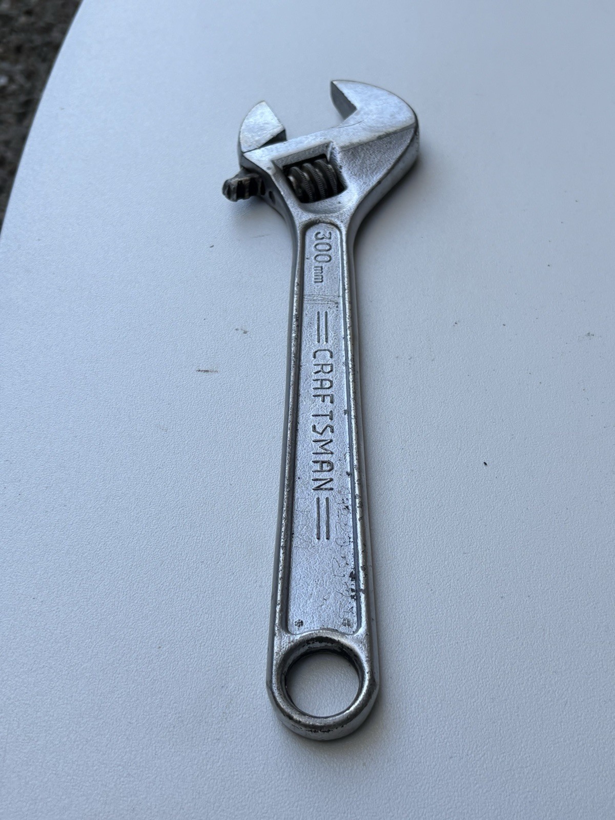Vintage Craftsman 12” Adjustable Wrench 44605 Forged in USA 300mm Made In Usa