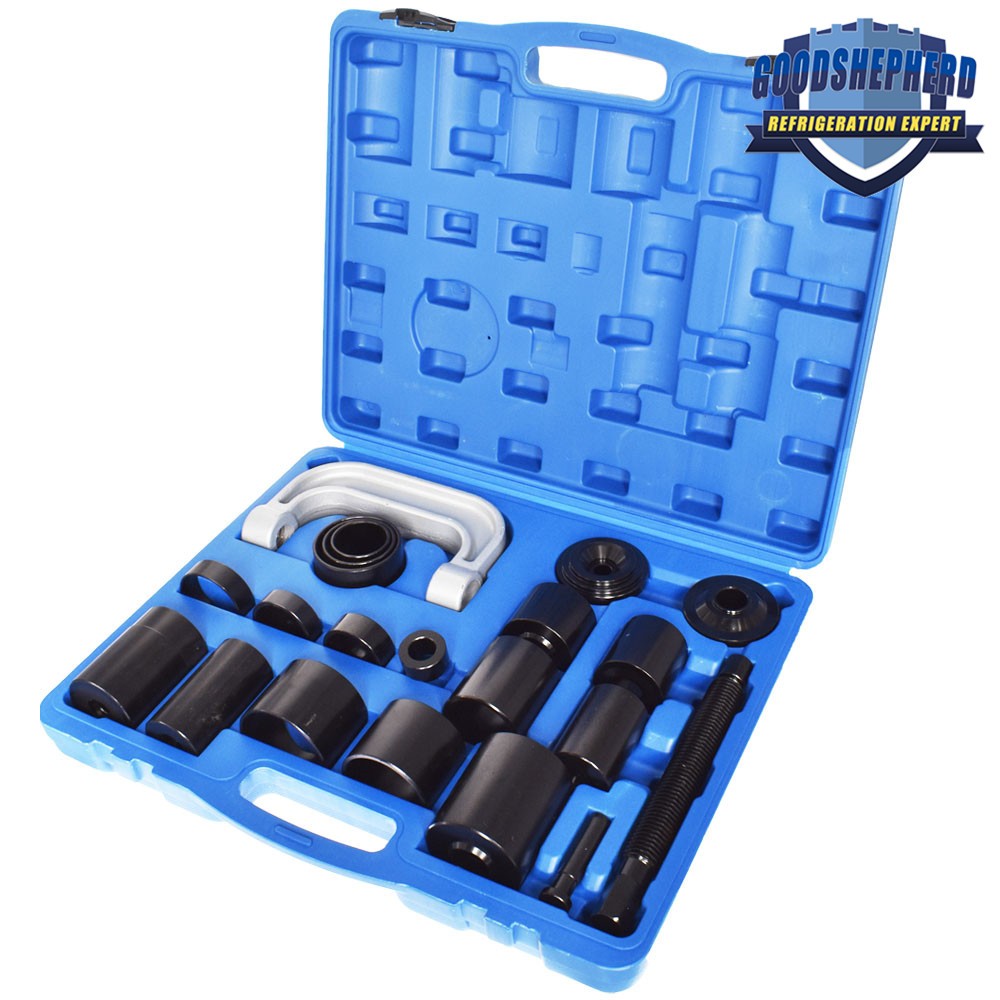 21PCS 2&4WD Auto Repair Service Removal Ball Joint Press Tool Master Adapter Kit